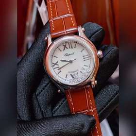 Chopard Happy Sport с блестящим ремешком С момента своего появле