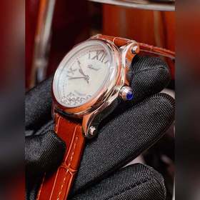 Chopard Happy Sport с блестящим ремешком С момента своего появле