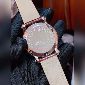 Chopard Happy Sport с блестящим ремешком С момента своего появле