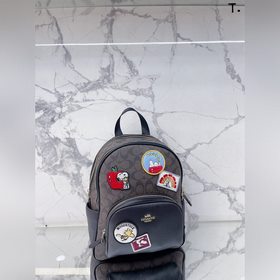 Рюкзак Coach Court с изображением Снупи Новейшая модель рюкзака 