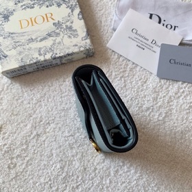Седло Dior [цвет] Короткий кошелек с тремя складками, внешняя сто