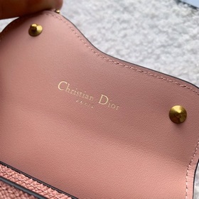 Седло Dior [цвет] Короткий кошелек с тремя складками, внешняя сто