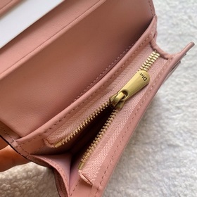 Седло Dior [цвет] Короткий кошелек с тремя складками, внешняя сто