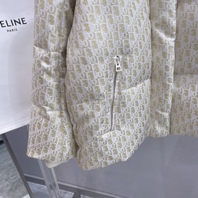 DIOR / Диор, осень-зима 2022, новая модель, шампань-золотой узор 