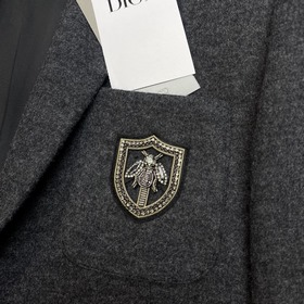 DIOR Новый осенне-зимний шерстяной пиджак Роскошный и элегантный!
