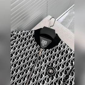 Dior Мужская осенне-зимняя новинка： куртка с воротником-бийсом и 