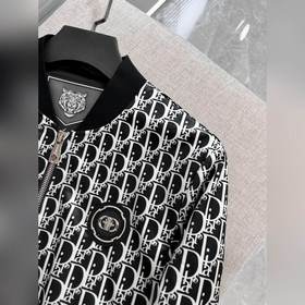 Dior Мужская осенне-зимняя новинка： куртка с воротником-бийсом и 