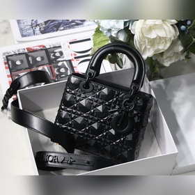 Dior 【Lady &amp; Dior 4-гранная серия с ромбовидным узором】 Моде