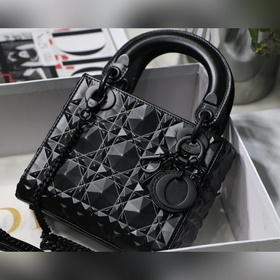 Lady &nbsp;Dior &nbsp; Mini17cm Модель M6003 черный Эта с