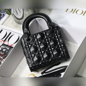 Lady &nbsp;Dior &nbsp; Mini17cm Модель M6003 черный Эта с