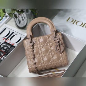 【Lady &amp;nbsp;Dior &amp;nbsp; Mini17cm】 Модель M6003 Розовый Эт