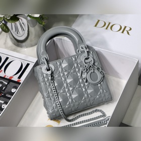 Lady &amp;nbsp;Dior &amp;nbsp; Mini 17 см Модель M6003 Серый Эта