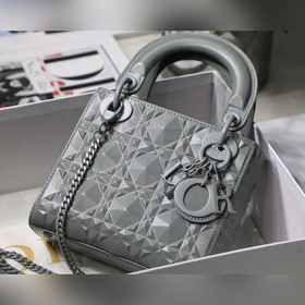 Lady &nbsp;Dior &nbsp; Mini 17 см Модель M6003 Серый Эта 