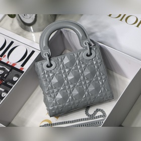 Lady &nbsp;Dior &nbsp; Mini 17 см Модель M6003 Серый Эта 