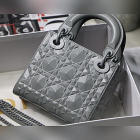Lady &nbsp;Dior &nbsp; Mini 17 см Модель M6003 Серый Эта 