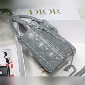 Lady &nbsp;Dior &nbsp; Mini 17 см Модель M6003 Серый Эта 