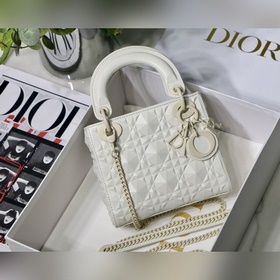 Lady &amp;nbsp;Dior &amp;nbsp; Mini17cm Модель M6003 белый &amp;n