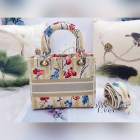 Фусанг-цветок, светло-золотой 【Серия Lady Dior с вышивкой】 Новая 