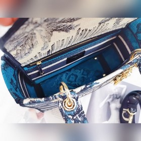 Вышивка кокосовых пальм светло-золотого цвета [Серия вышивок Lady