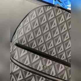 DIOR Рюкзак с ромбовидным принтом Сумка через плечо CD Diamond с