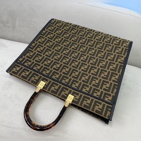 Сумка из парусины FENDI В этом году серия с принтом в стиле «олд