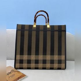 FENDI Новая сумка для покупок Знаковый вышитый логотип F и высок