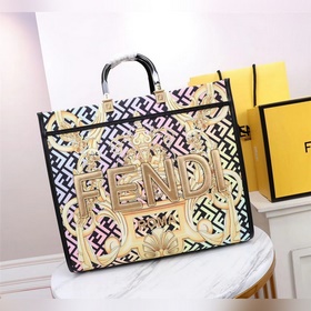 Fendi FF Тоут, универсальная сумка С длинным плечевым ремнем для