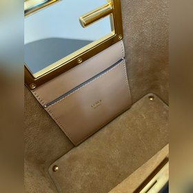 FENDI Новая сумка с двойной застежкой F (маленькая сумка для пок