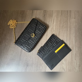 FENDI Новый комплект из трех предметов： маленький кошелек, мален