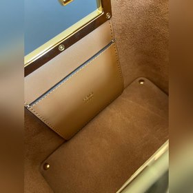 FENDI Новая сумка с двойной застежкой F (маленькая сумка для пок