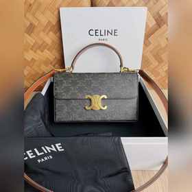 CELINE 2022 раннеосенняя сумка-бокс и небольшой жесткий чемодан п