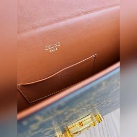 CELINE 2022 раннеосенняя сумка-бокс и небольшой жесткий чемодан п