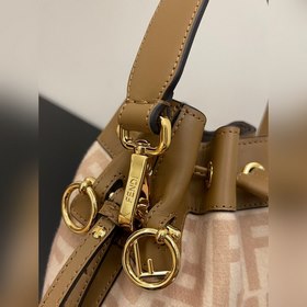 Новая сумка FENDI mon tresor bag из фланели Классическая сумка-ве