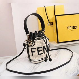 FENDI Mon Tresor маленькая сумка-бакет С шнурком и металлическим 