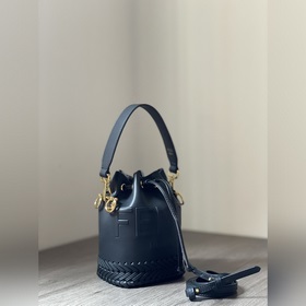 FENDI Mon Tresor маленькая сумка-бакет С вышитым рельефным узоро