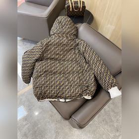 FENDI Двусторонняя пуховая куртка 500 г, высокая степень наполнен