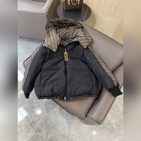 FENDI Двусторонняя пуховая куртка 500 г, высокая степень наполнен