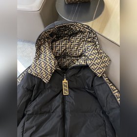 FENDI Двусторонняя пуховая куртка 500 г, высокая степень наполнен