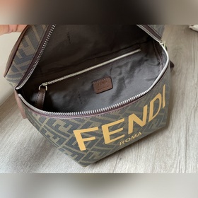 FENDI Ретро кожаная сумка на пояс двойным F-логом Размер 30*8*17 
