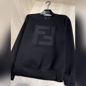 Fendi 2022 осень-зима, новейшая мужская кофта с круглым вырезом и