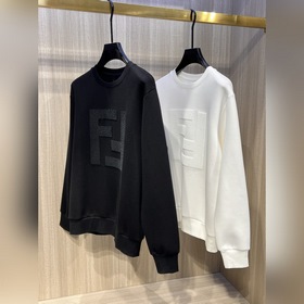 Fendi Осень-зима Новая коллекция Мужская толстовка с круглым выре