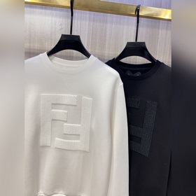 Fendi Осень-зима Новая коллекция Мужская толстовка с круглым выре