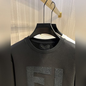 Fendi Осень-зима Новая коллекция Мужская толстовка с круглым выре