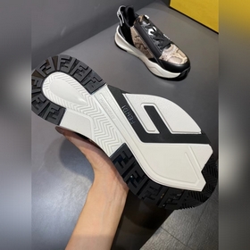 FENDI весна-лето новинка мужские кроссовки с эластичным резинкой,