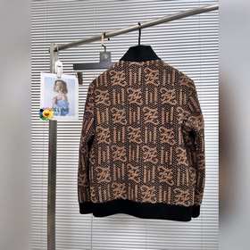Fendi/Fendi Мужская осенне-зимняя новинка. Свитере с воротником-б