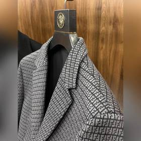 FENDI – это ультрамягкий и удобный костюм из смешанной шерсти с н