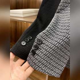 FENDI – это ультрамягкий и удобный костюм из смешанной шерсти с н