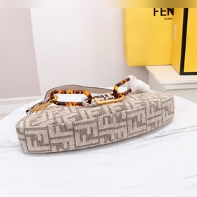 FENDI O鈥楲ock подмышечная сумка Новый стиль в сочетании золотого и
