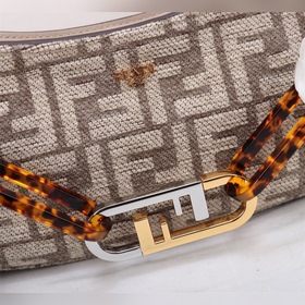 FENDI O鈥楲ock подмышечная сумка Новый стиль в сочетании золотого и