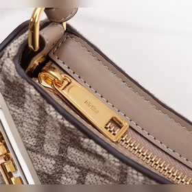 FENDI O鈥楲ock подмышечная сумка Новый стиль в сочетании золотого и